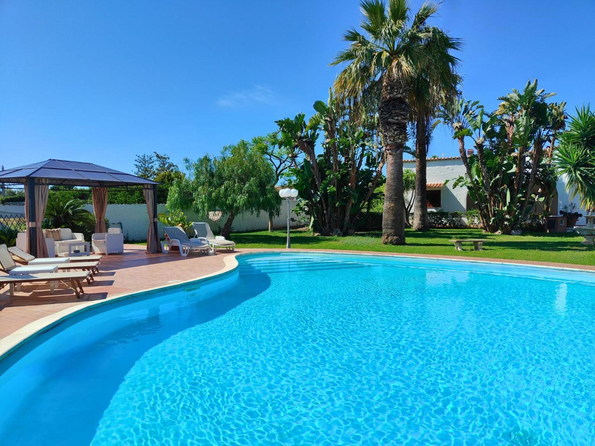 Villa Alfonsa, Fontane Bianche, Siracusa, Private Pool, 10Min From The Beach Dış mekan fotoğraf
